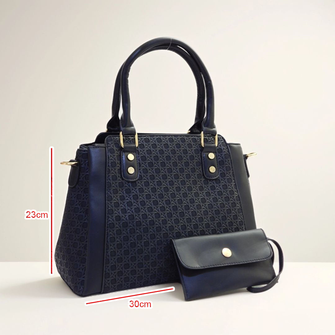 ❤️ Oferta San Valentín • Set de Mano Chic: Bolso mediano y Cartera Coordinados