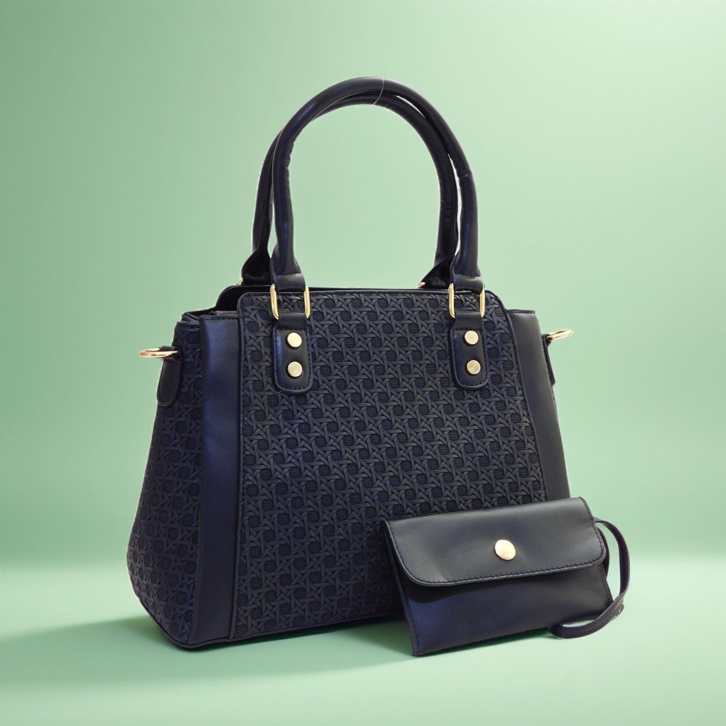 ❤️ Oferta San Valentín • Set de Mano Chic: Bolso mediano y Cartera Coordinados