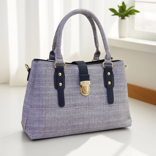 ❤️ Oferta San Valentín • Bolso mediano con asa ajustable, detalles en dorado